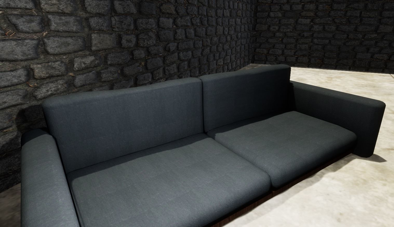 Furniture pack with various textures Low-poly 3D model_31