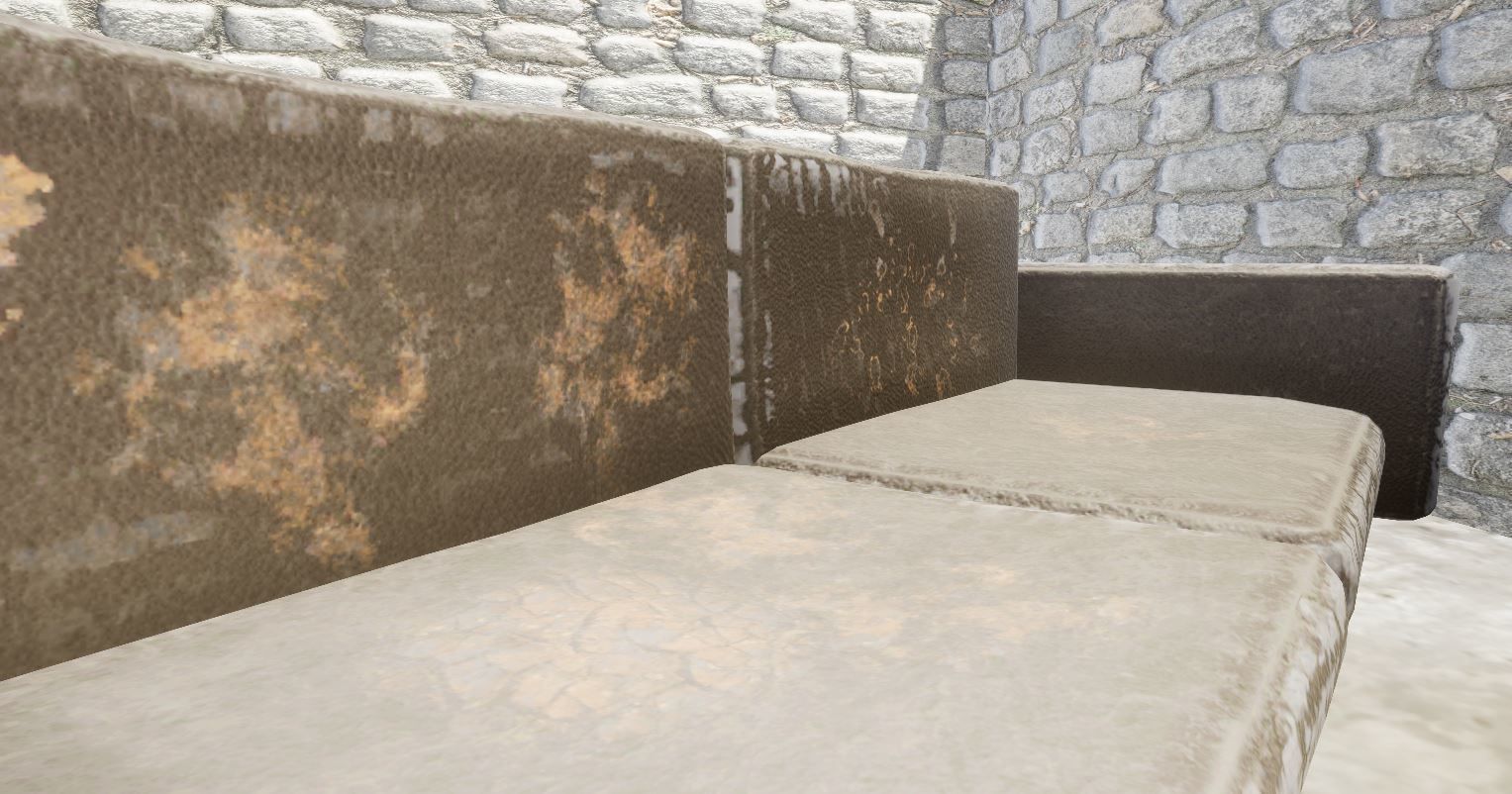 Furniture pack with various textures Low-poly 3D model_32