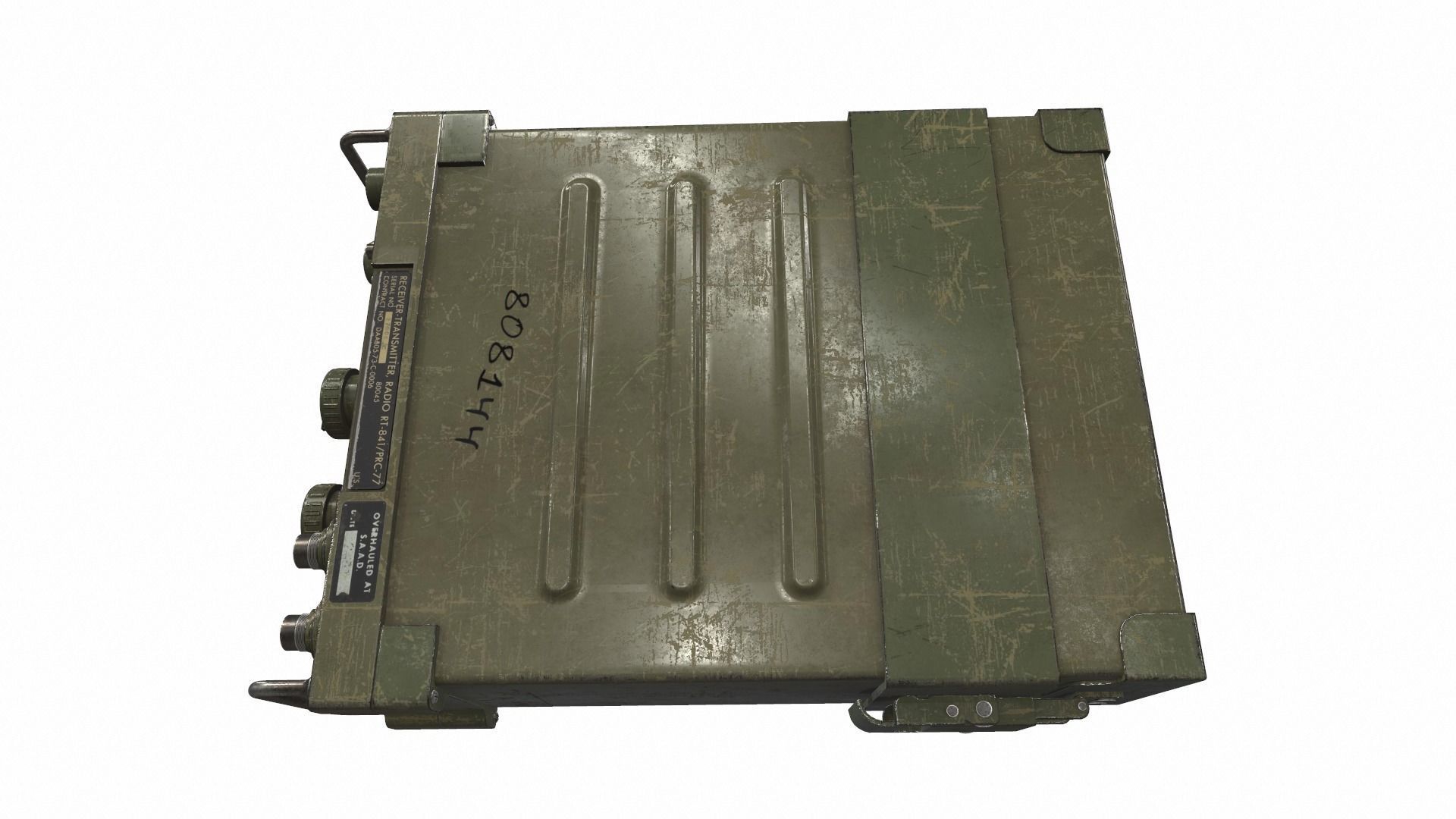Radio military AN PRC-77 3D model | CGTrader