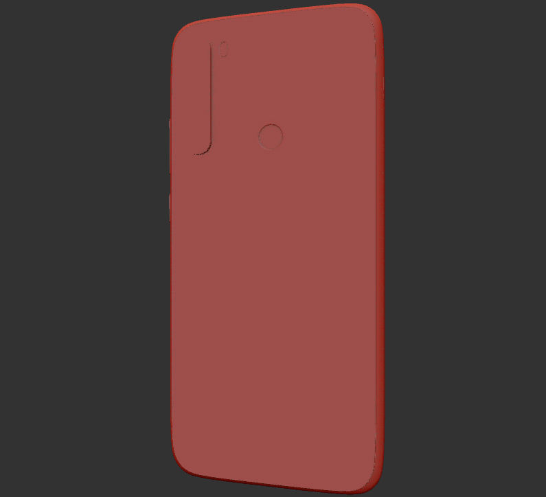 redmi note 8 snapdragon 3D model_21
