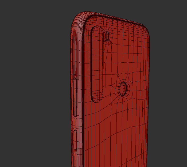 redmi note 8 snapdragon 3D model_16