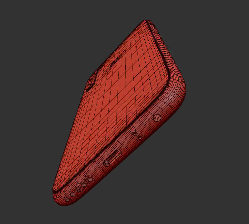 redmi note 8 snapdragon 3D model_17