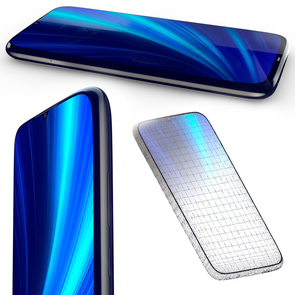 redmi note 8 snapdragon 3D model_3