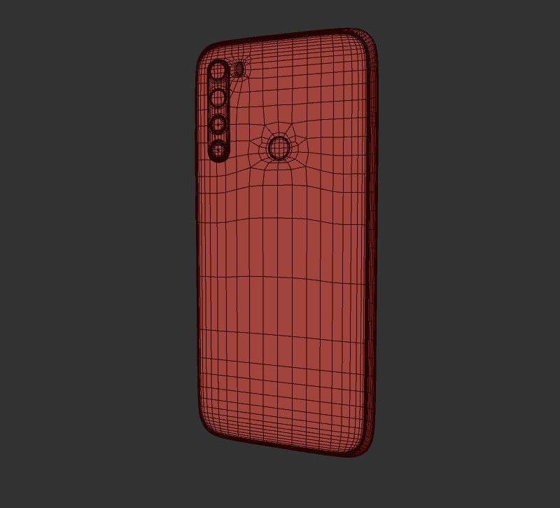 redmi note 8 snapdragon 3D model_14