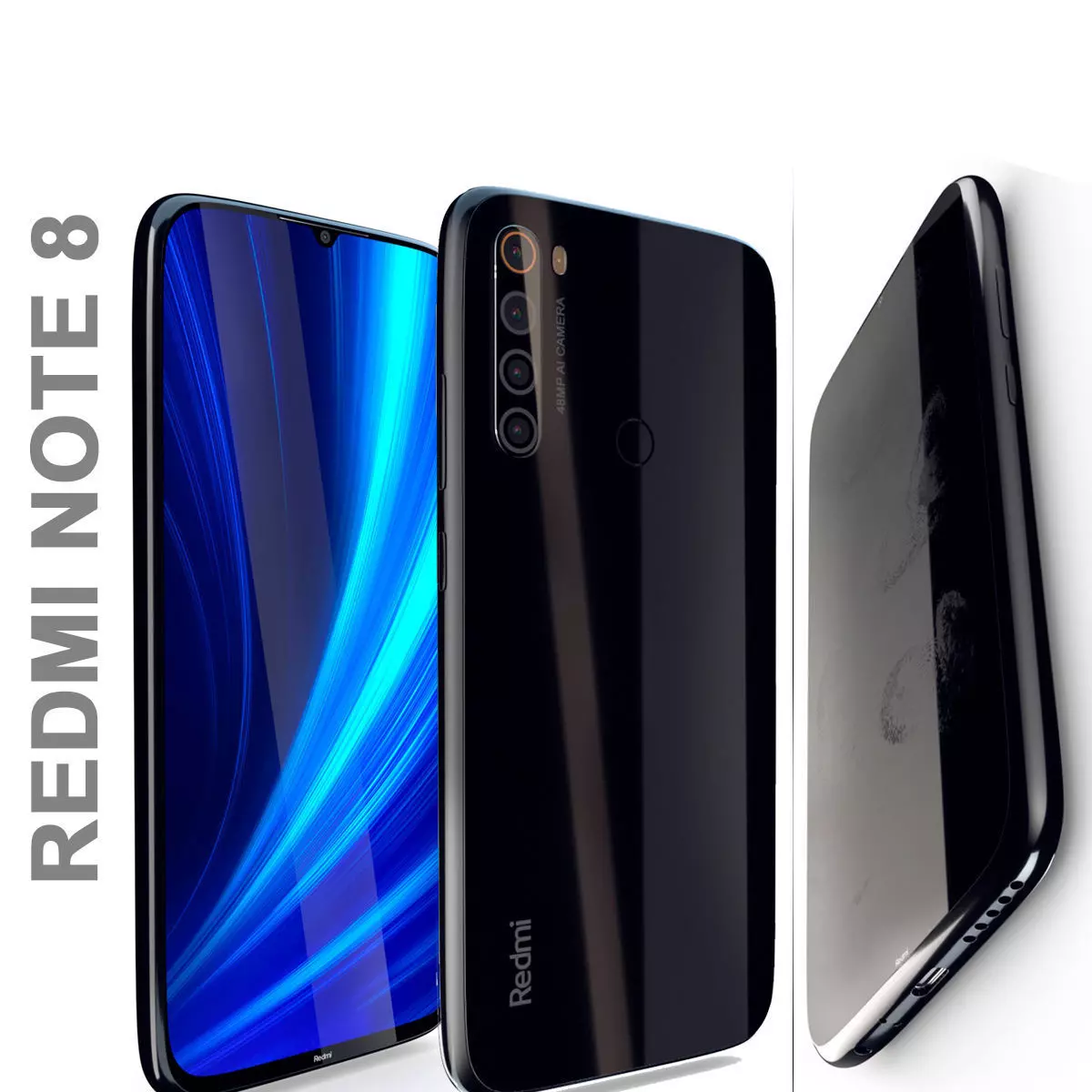 redmi note 8 snapdragon 3D model_0