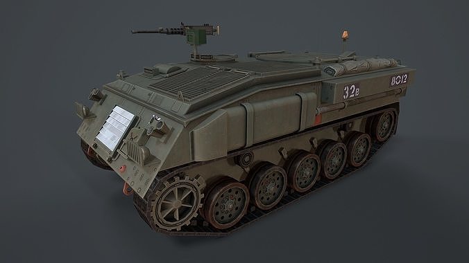 FV432 APC Low-poly 3D model