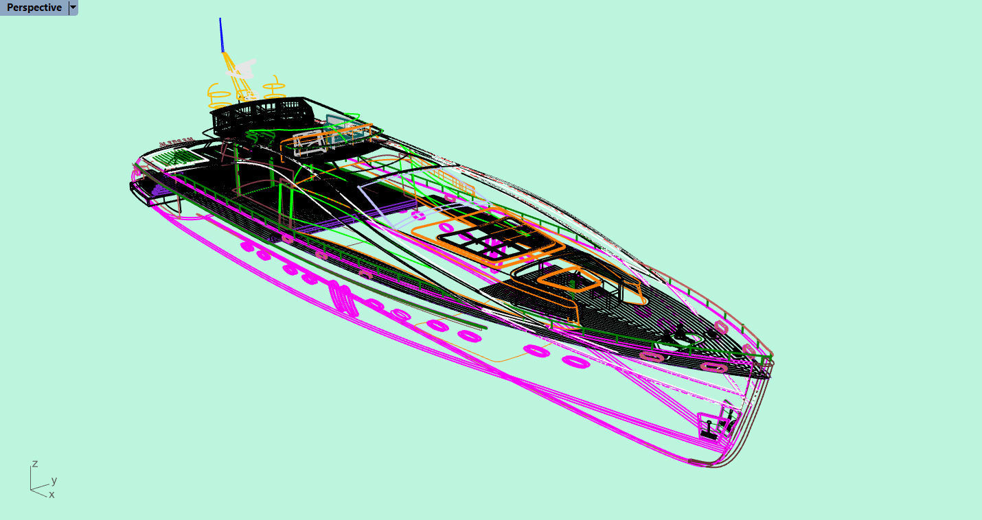 SUPER YACHT CONCEPT DESIGN  3D model_11