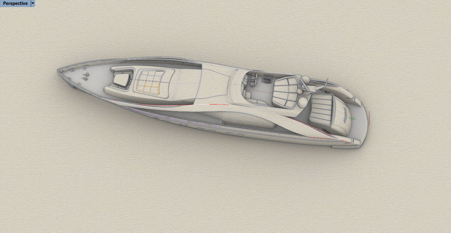 SUPER YACHT CONCEPT DESIGN  3D model_8