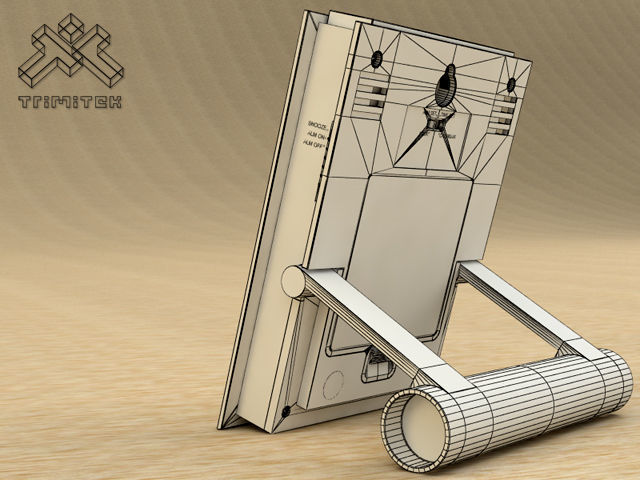 Digital Alarm Clock - animated 3D model_3