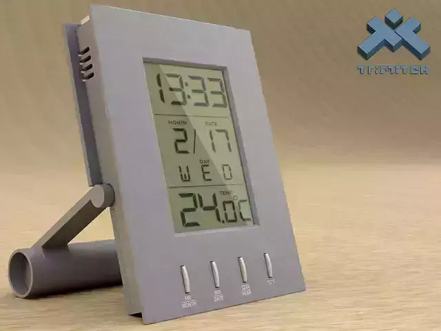 Digital Alarm Clock - animated