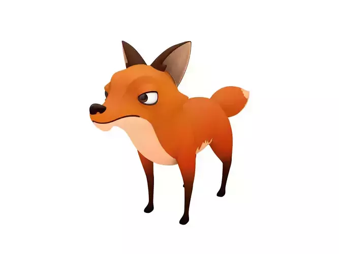 Fox Character 3D model