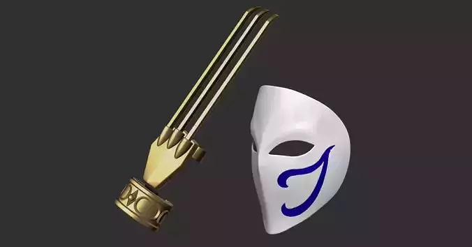 Vega accessories for cosplay  3D Model Collection