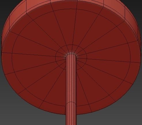Vintage Pendant Lamp 3D model_3