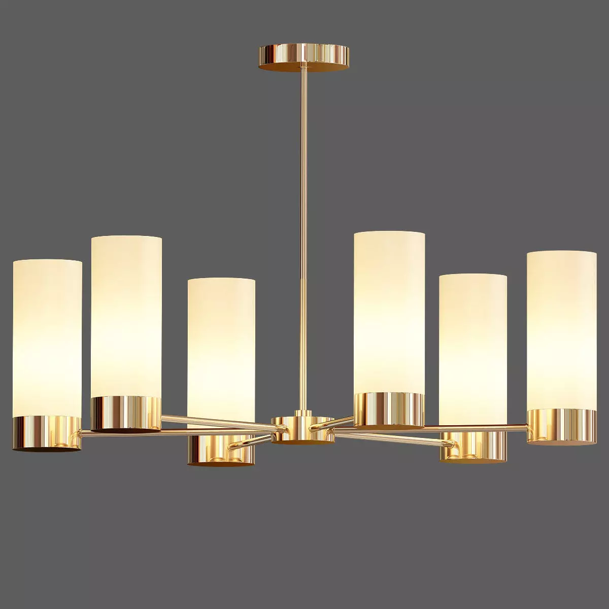 Vintage Pendant Lamp 3D model_0