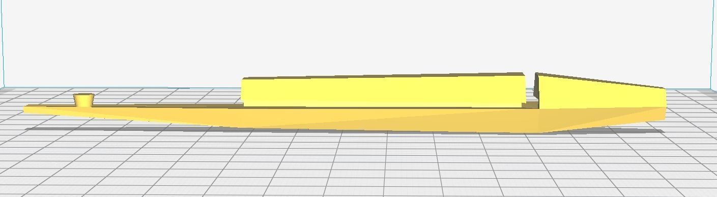 Easy functional stick and poke handle 3d print model 3D print model_3