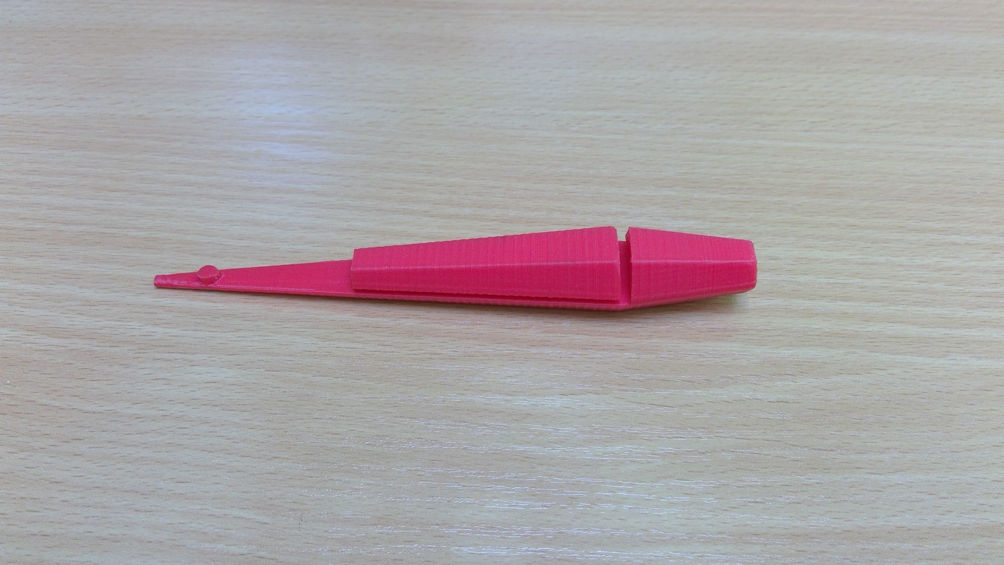 Easy functional stick and poke handle 3d print model 3D print model_1