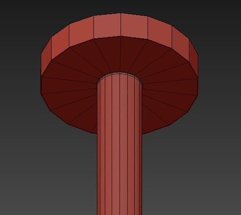 Popigai chandelier 3D model_3