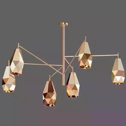 Popigai chandelier