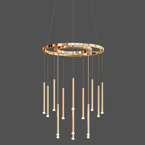 New Statement Pendant Lights 3D model