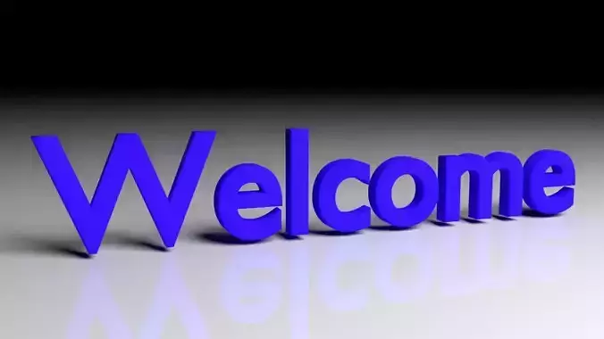 Disappear Welcome Text Animation