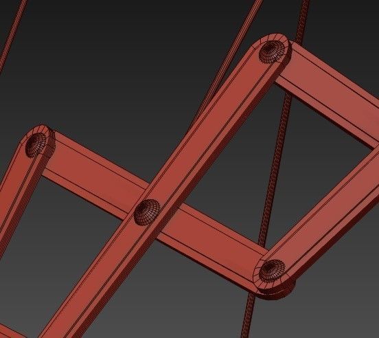 Zoom Chandelier 3D model_4