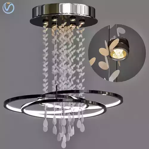 Bruma LED Celling Lamp 3D model