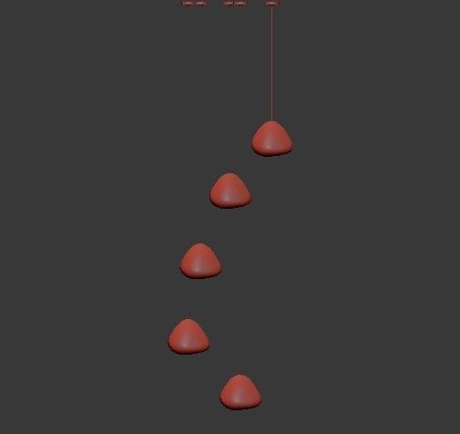 Argos Pendant Light 2 3D model_1