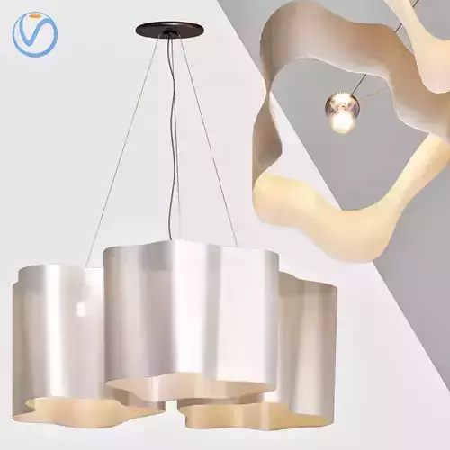 Logico triple nested pendant light