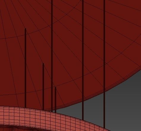 Marchetti Crystal Pendant lamp Canopus LED 3D model_3