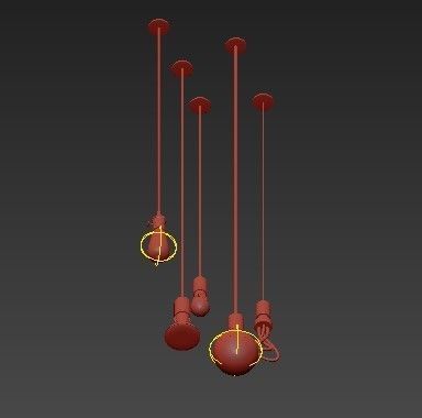 TECH Lighting Pendants 3D model_6