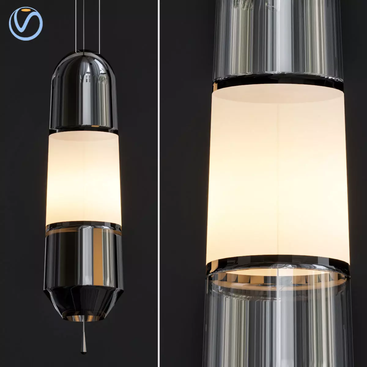 Pendant Lighting  Hanging Light 3D model_0
