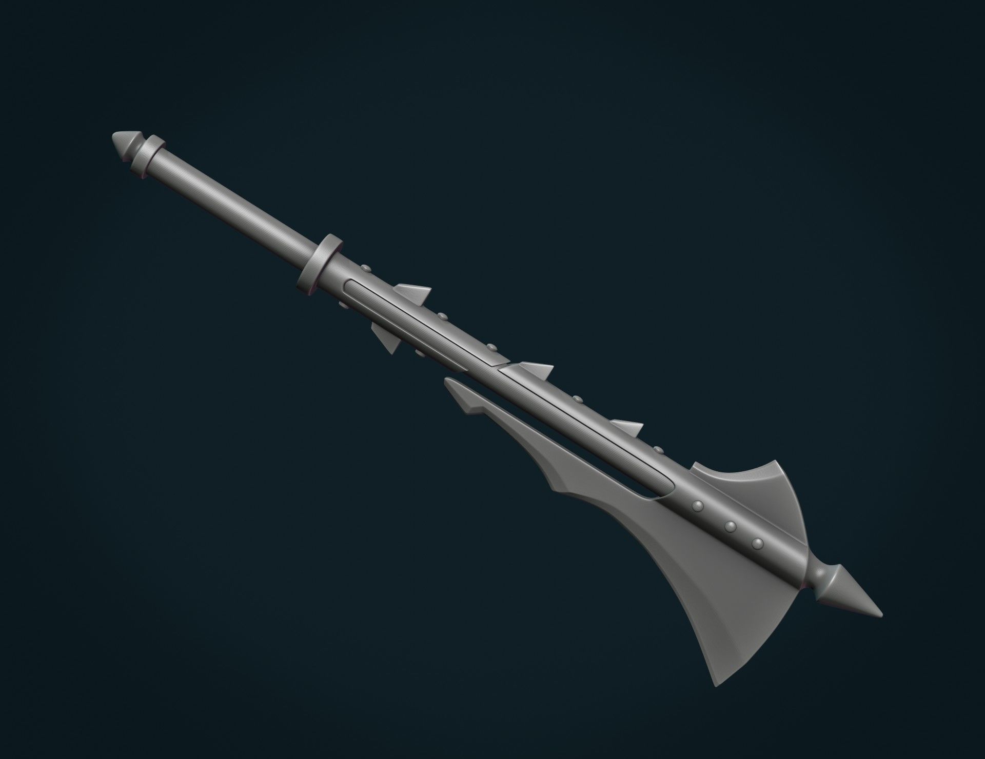 Demon figure III 3D print model_16