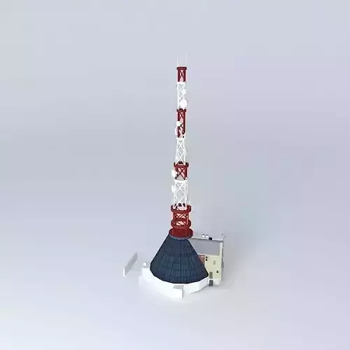 Tower Megaphone Free 3D model