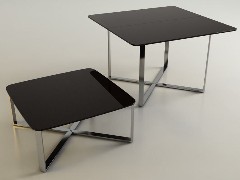 Calligaris - Crossroad and Oasis tables 3D model_1