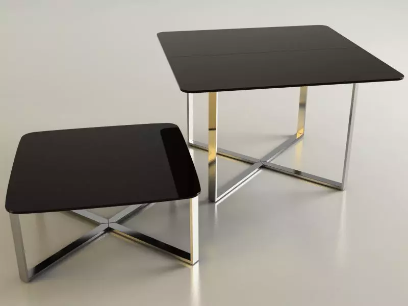 Calligaris - Crossroad and Oasis tables 3D model_0
