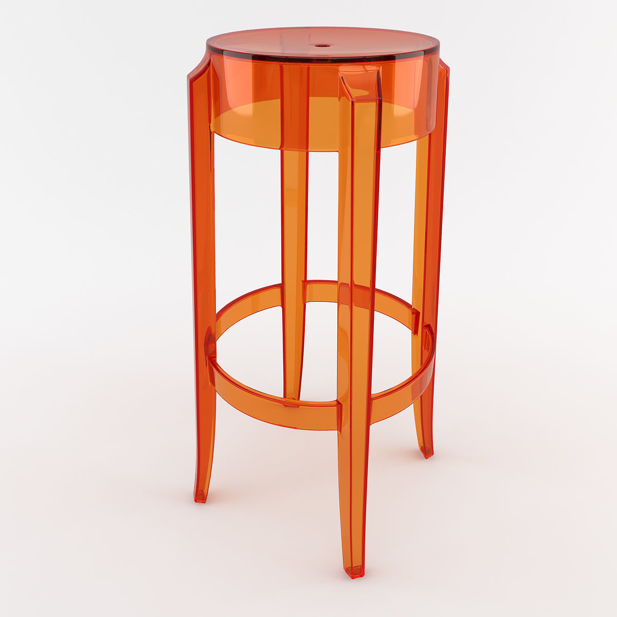 Charles Ghost Stool 4899 3D model_3