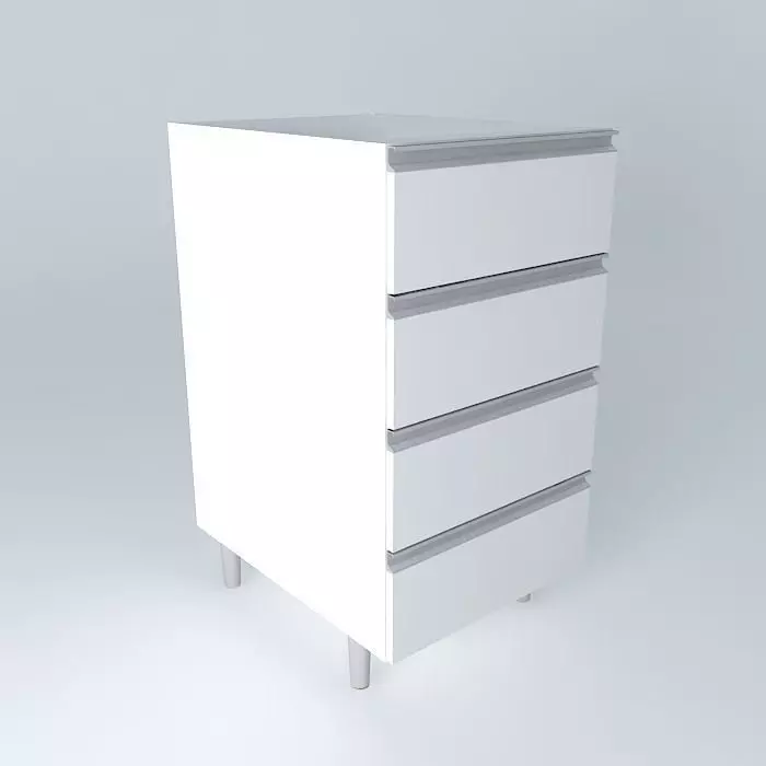 Desk drawers Free 3D model_0