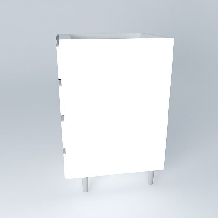 Desk drawers Free 3D model_2
