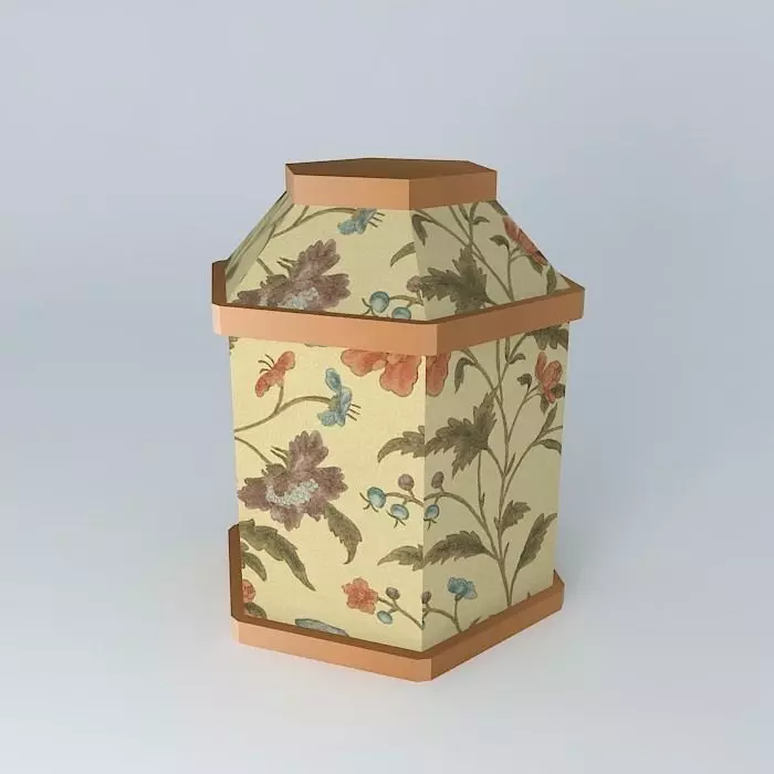 Chinese pot Free 3D model