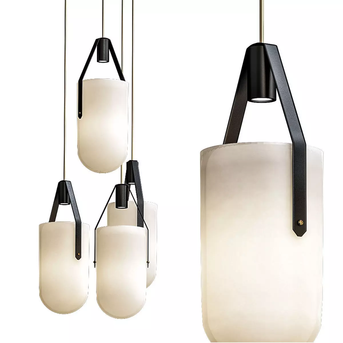 Arc Well Lights 3D model_0