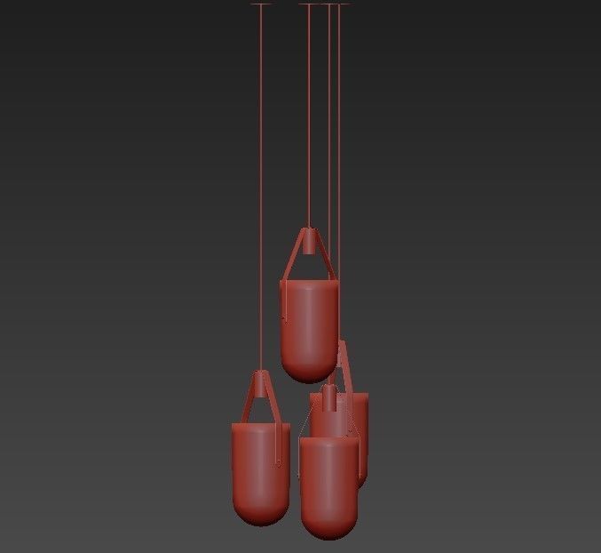 Arc Well Lights 3D model_5