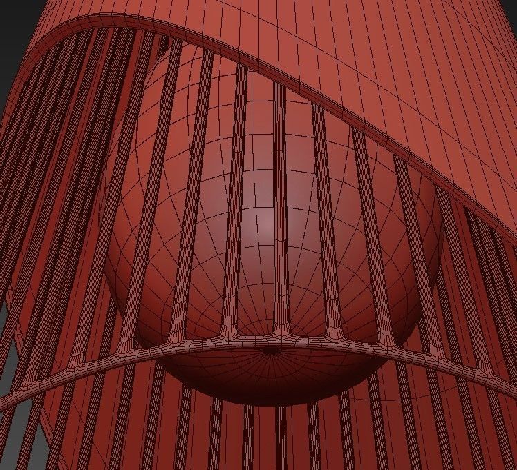 Hanging Light Gems 3D model_4