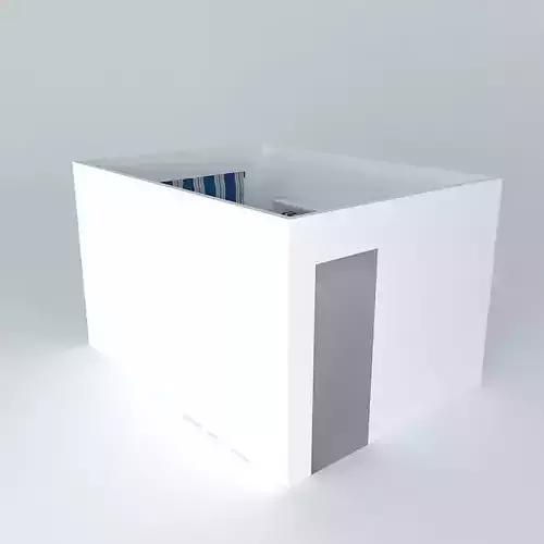 Double-bed bedroom interior