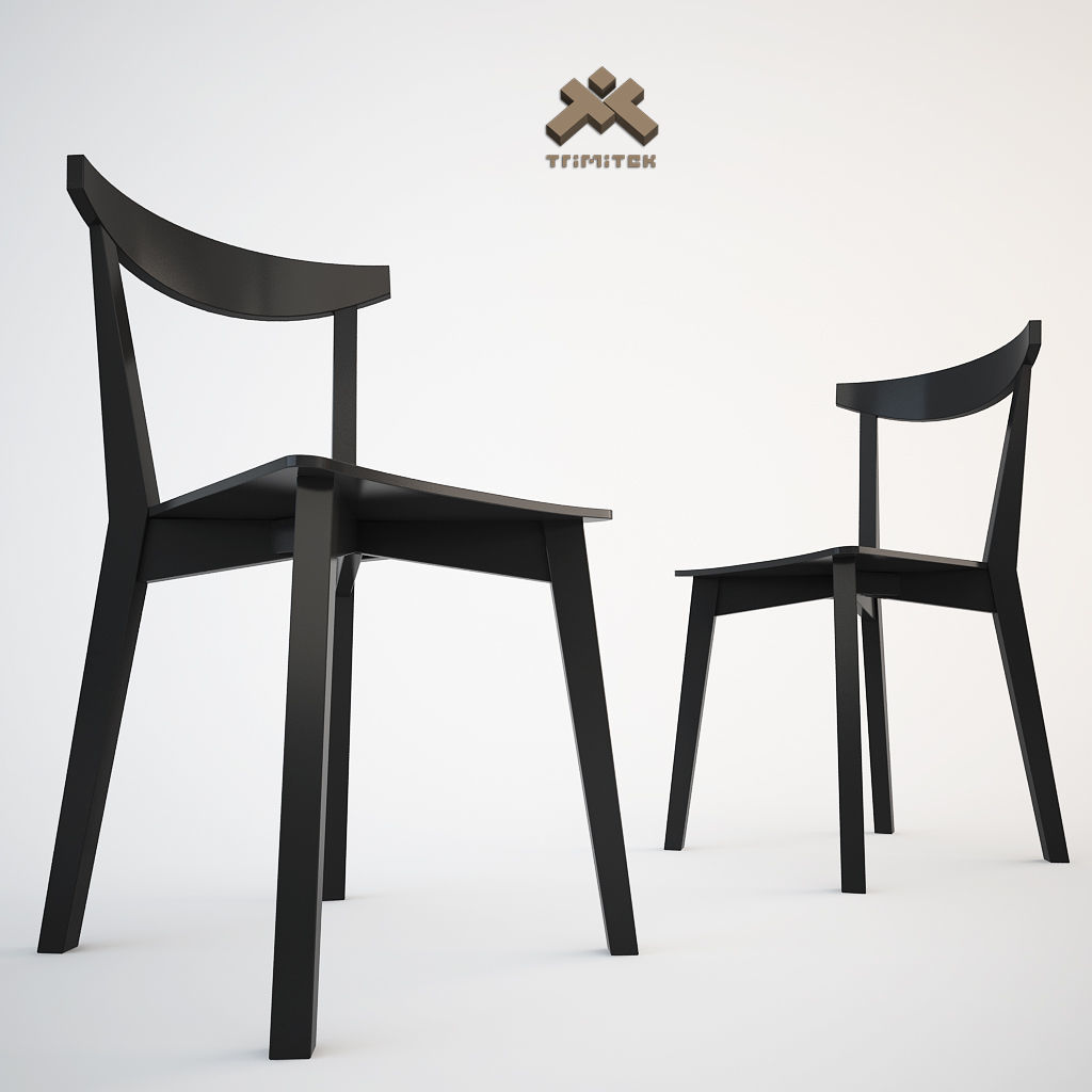 Evergreen Dining Chair and Barstool Set 3D Model Collection_38