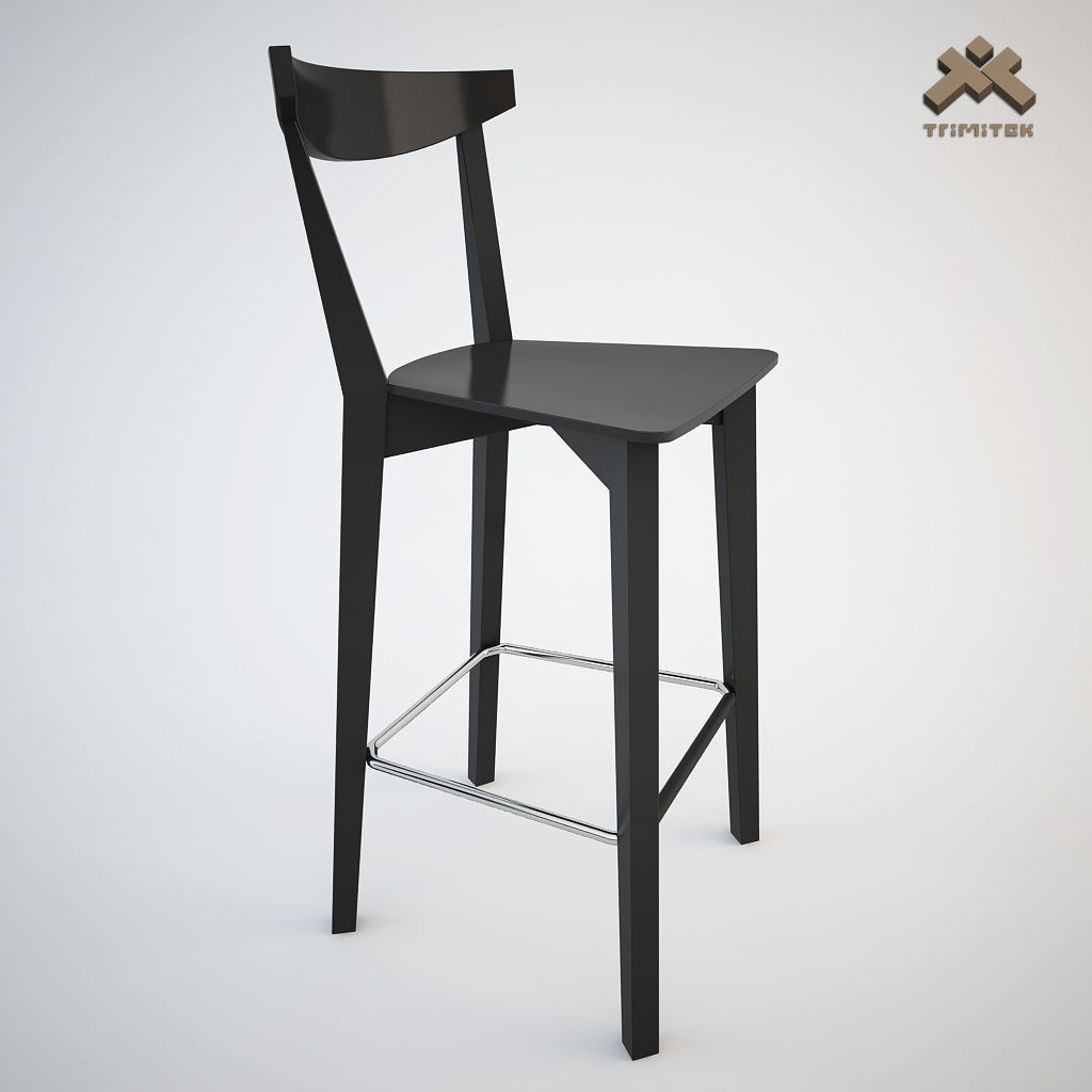 Evergreen Dining Chair and Barstool Set 3D Model Collection_19