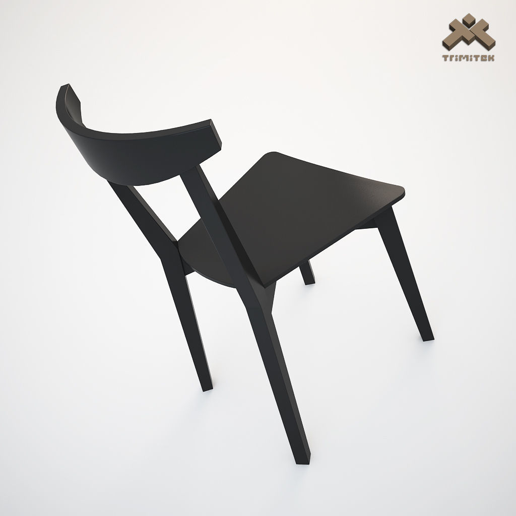 Evergreen Dining Chair and Barstool Set 3D Model Collection_17