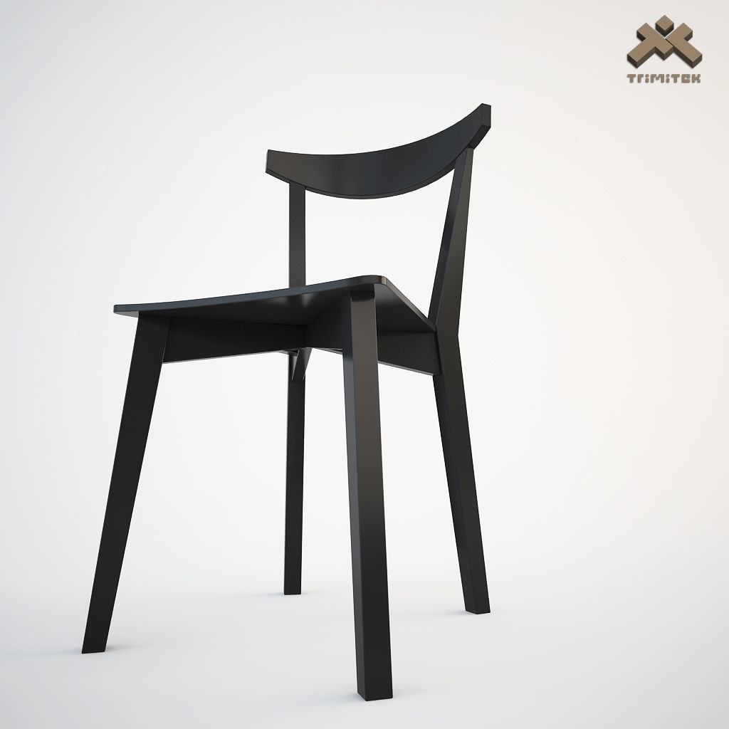 Evergreen Dining Chair and Barstool Set 3D Model Collection_33