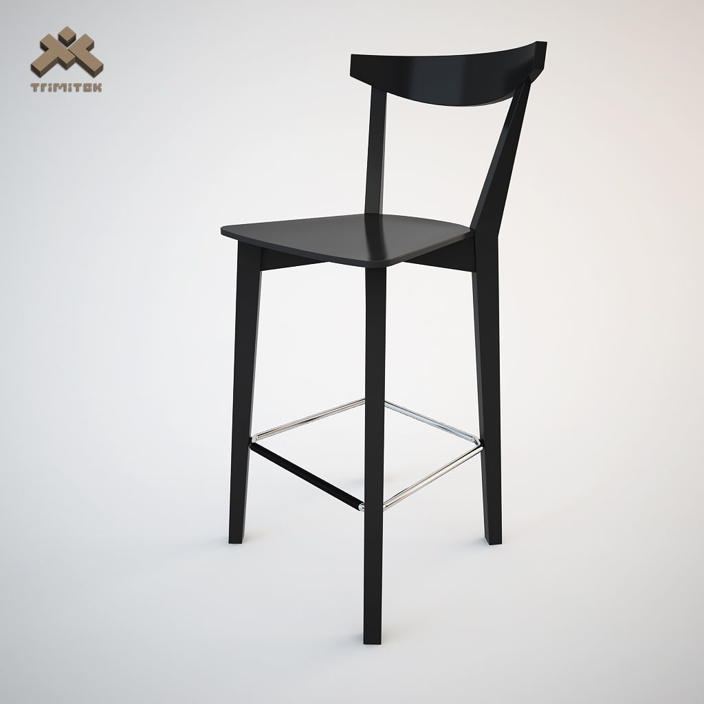Evergreen Dining Chair and Barstool Set 3D Model Collection_8