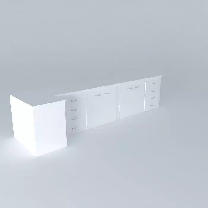 Kitchen cabinet Free 3D model