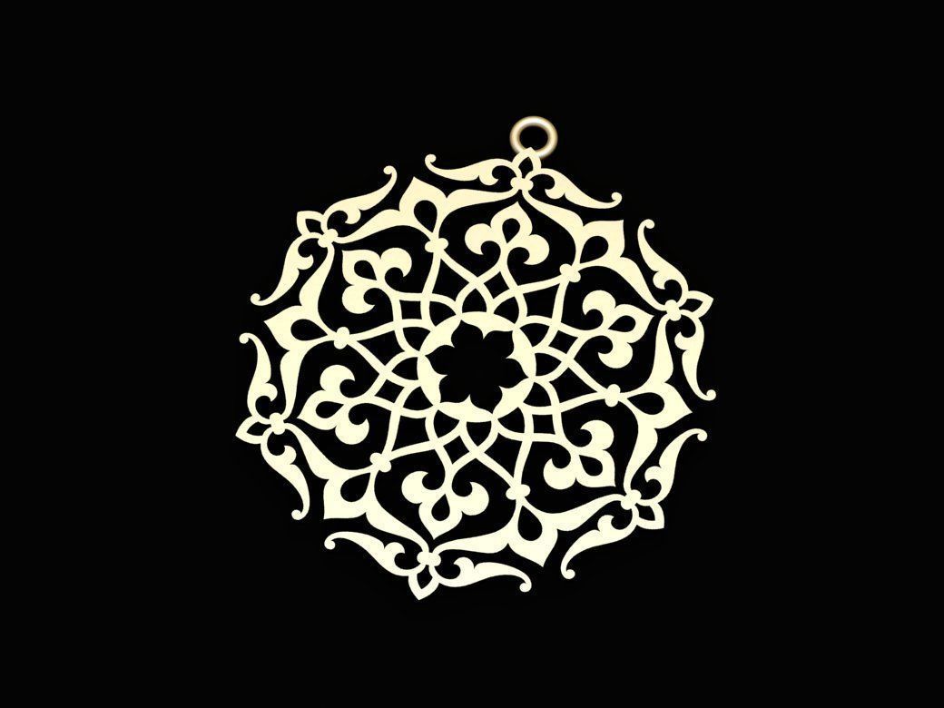 Necklace 10 3D print model_1